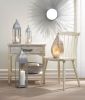 Silver Moroccan-Style Candle Lantern - 15 inches