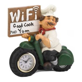 Italian Chef Wi-Fi Sign and Clock