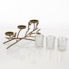 Birds and Branches Triple Tealight Candle Holder