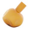 Abstract Glass Vase - Yellow