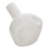 Abstract Glass Vase - White