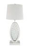 ACME Nysa Table Lamp in Mirrored & Faux Crystals 40215