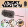 Microfiber Dusting Duster Feather Brush Household Extendable Cleaning Dust Tool
