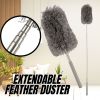 Microfiber Dusting Duster Feather Brush Household Extendable Cleaning Dust Tool