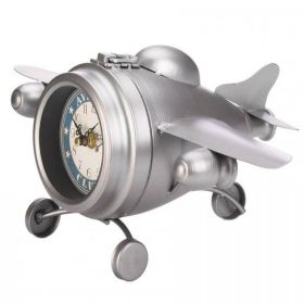 Vintage-Look Desk Clock - Aviation Club Jet