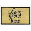 Love Grows Here Coir Door Mat