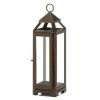 Speckled Copper Candle Lantern - 13 inches