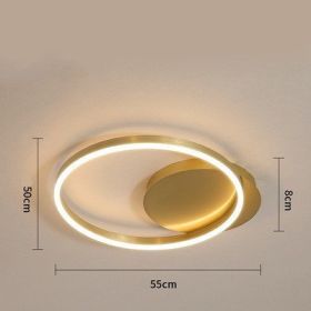 Light And Luxurious Living Room Lamp Grand Household (Option: Stepless dimming-Single turn 55CM)