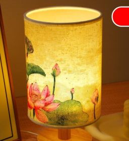 Table Lamp DIY Material Package Handmade Team Building Activity (Option: Lotus-USB)