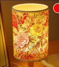 Table Lamp DIY Material Package Handmade Team Building Activity (Option: Love of Flowers-USB)