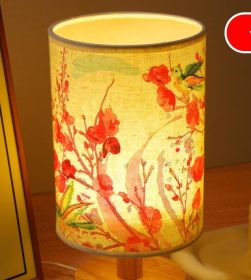 Table Lamp DIY Material Package Handmade Team Building Activity (Option: Sparrow Plum-USB)