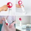 Portable Handheld Bladeless Fan Rechargeable Cooling USB Fan Desktop Use Fan w/ 3 Gears LED Indicator Cooling Fan