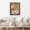 Framed Canvas Wall ArtOil Paintings Impressionism Aesthetic Prints Canvas Paintings for Living Room Bedroom Office Home