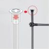 Adjustable Clothing Rack;  Double Rod Clothing Rack;  2 Tier Clothes Rack;  Adjustable Hanger for Hanging Clothes;  Closet Rack;  Freestanding; Black