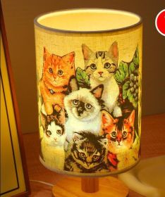 Table Lamp DIY Material Package Handmade Team Building Activity (Option: Cute Pet Cat-USB)