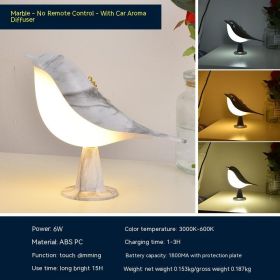 Magpie Aromatherapy Led Car Decorative Light (Option: Round Base-No Light Source)